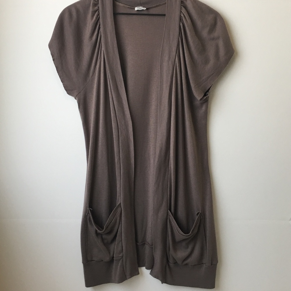 Splendid Open Front Cardigan